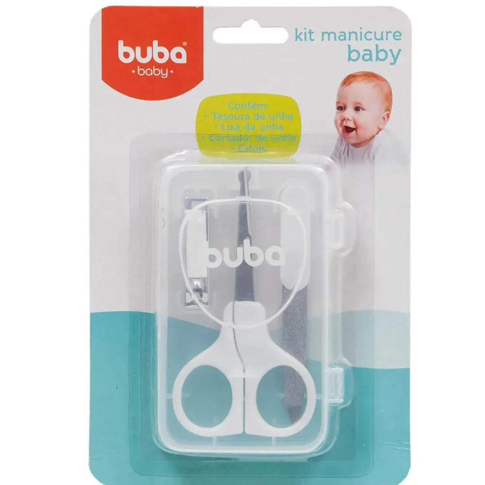 Kit Manicure Baby com Estojo Buba