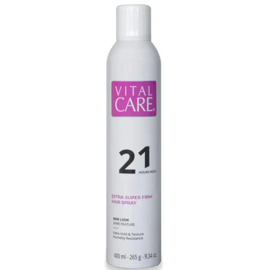 Hair Spray Vital Care Extra Super Firm 21 Horas 400Ml