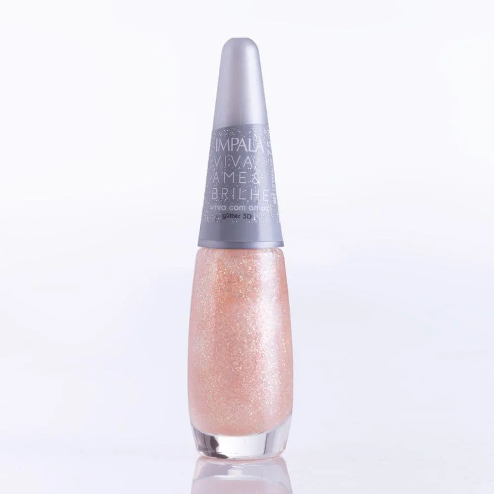 Impala Esmalte Viva Ame e Brilhe Viva com Amor 7,5Ml