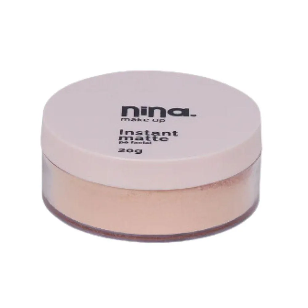 Nina Makeup Pó Facial Instant Matte 20G Cor:2
