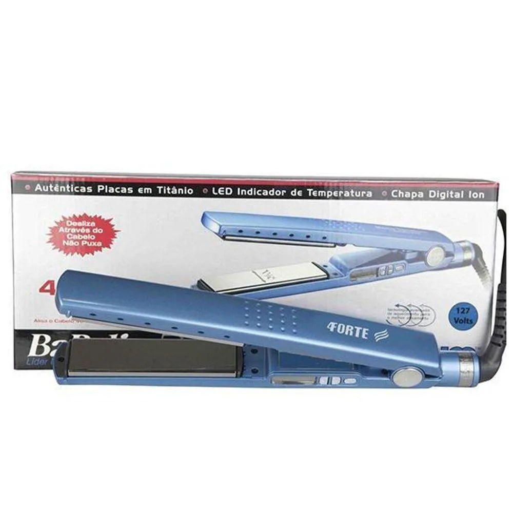 Prancha Chapinha Profissional Titânio Nº78 Bivolt