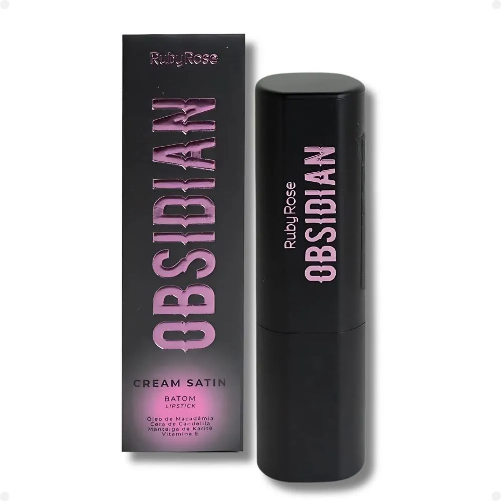 Batom Lipstick Ruby Rose Obsidian Cream Satin Ocs06 Hb-7000-6