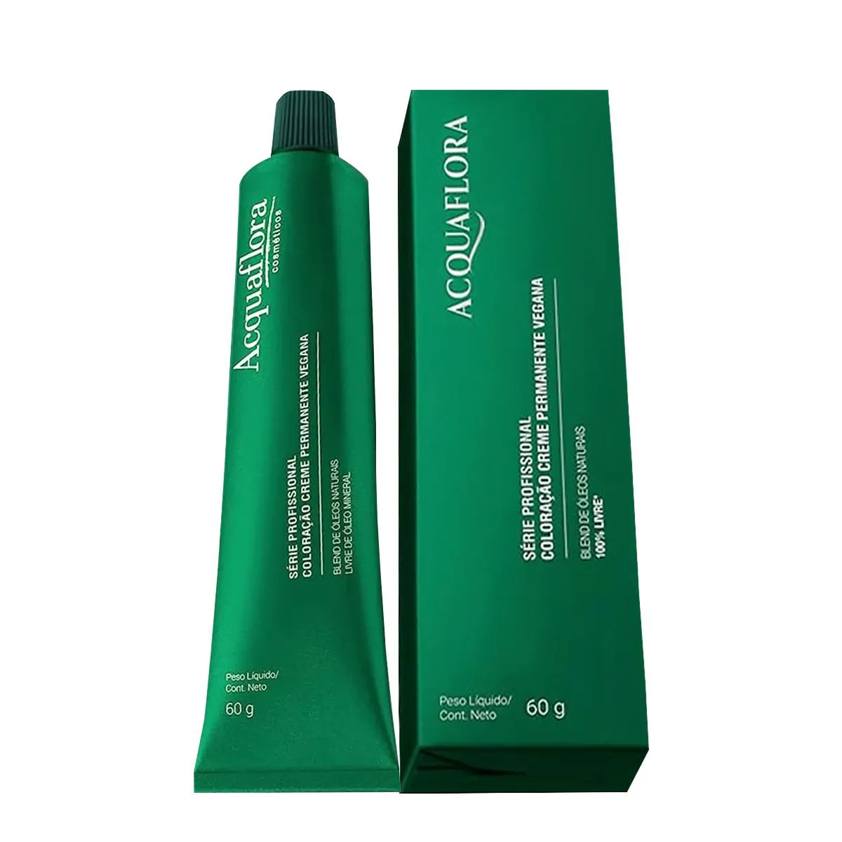 Acquaflora Vegana 3.0 Castanho Escuro - Coloração Permanente 60g
