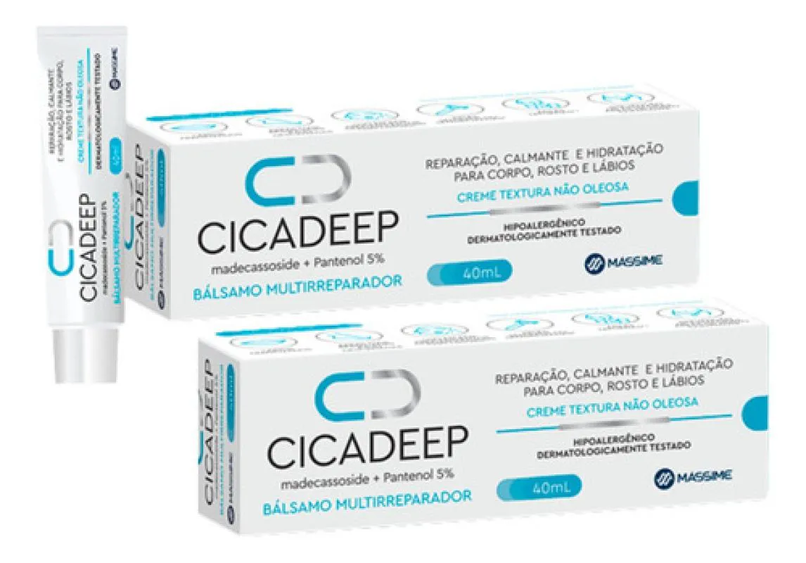 Kit 2x Cicadeep Bálsamo Multireparador 40ml - Massime