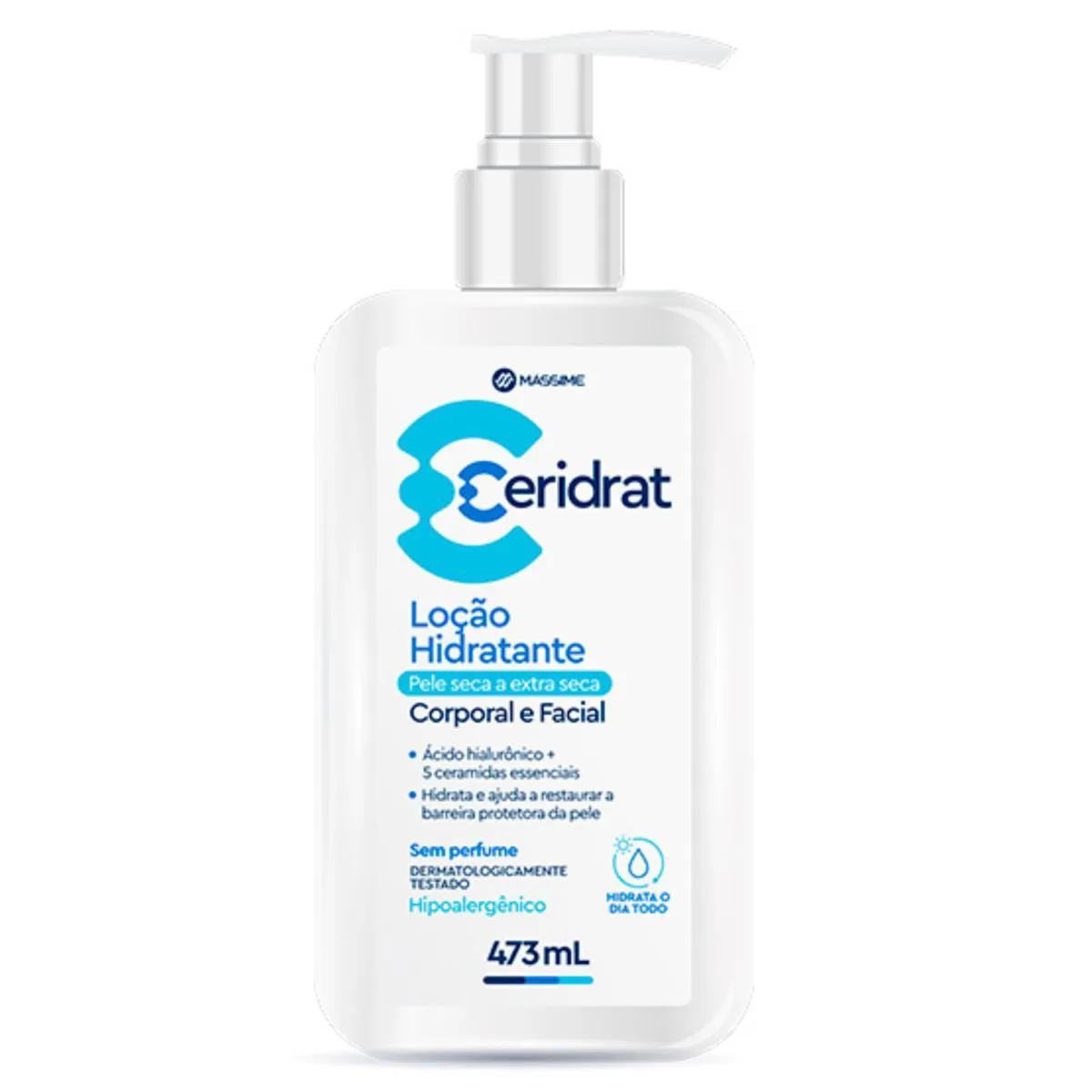 Ceridrat Locao Corporal e Facial 473ml - Massime