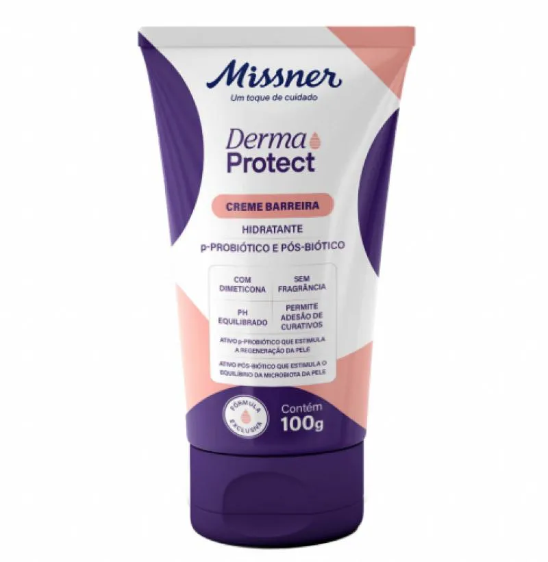 Creme Barreira Protetor da Pele Derma Protect 100g - Missner