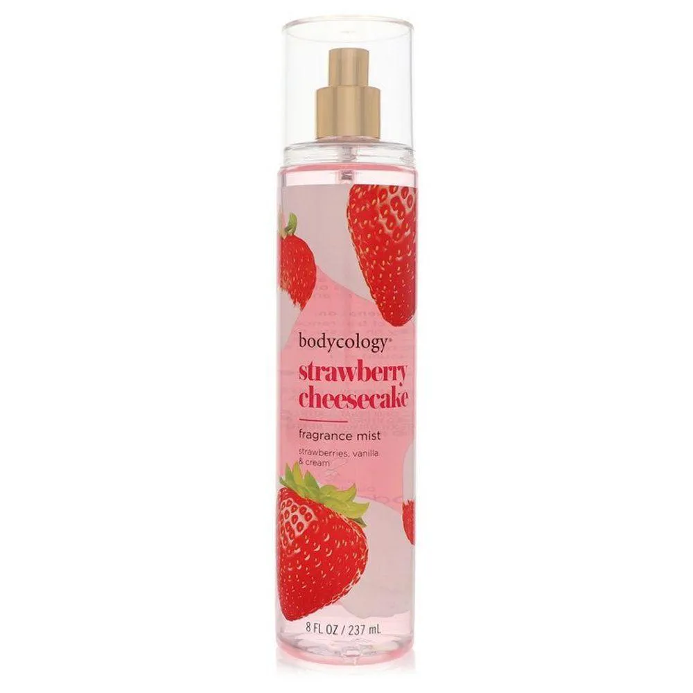 Água de Cheiro Feminino Bodycology Strawberry Cheesecake 238 Ml