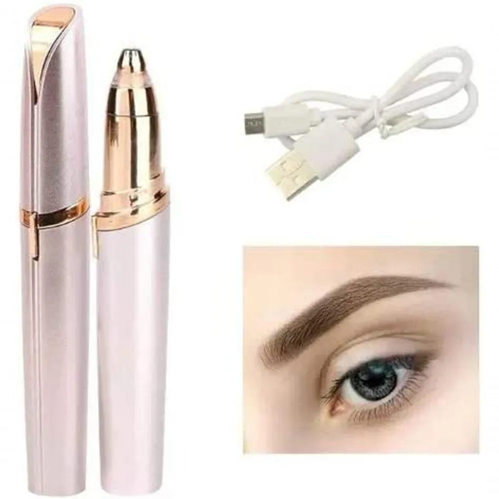Caneta Depiladora Aparadora para Sobrancelhas Flawlbss Usb-Nv