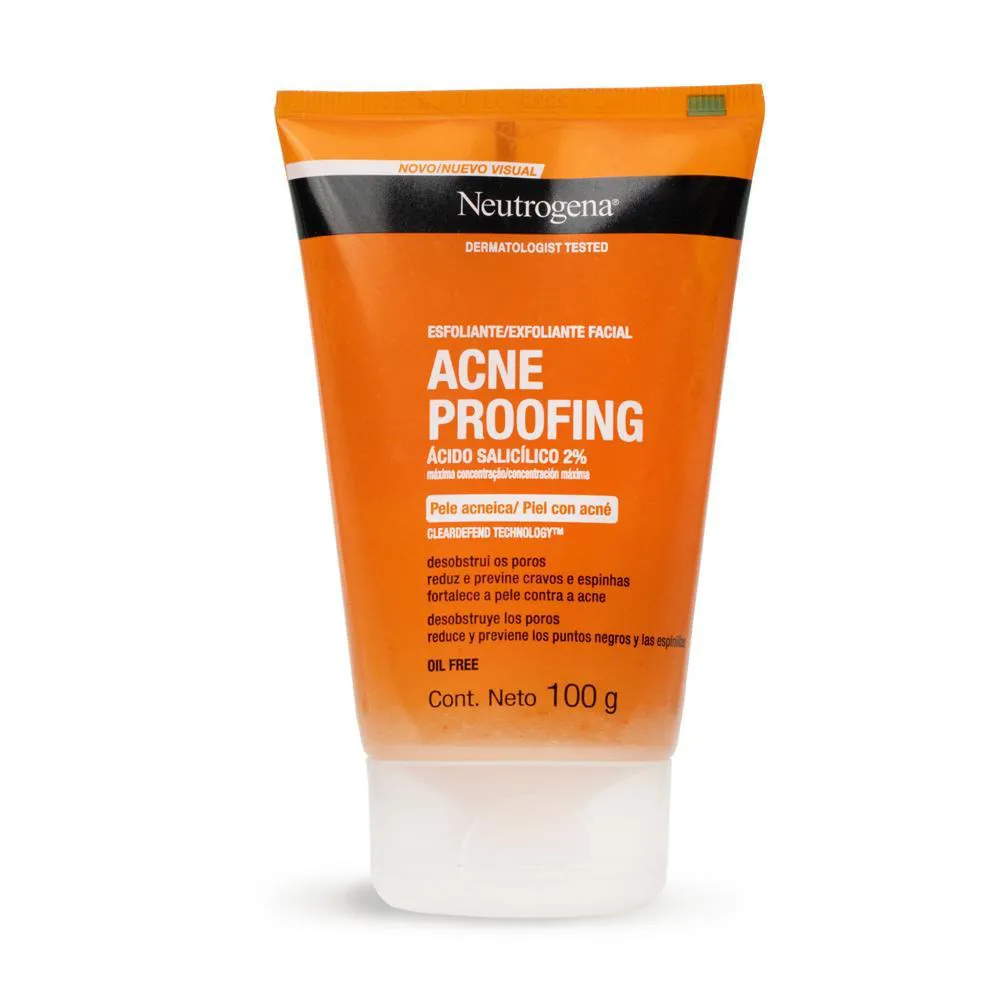 Neutrogena Skin Health & Beauty Visibly Clear Gel Esfoliante Facial 100G