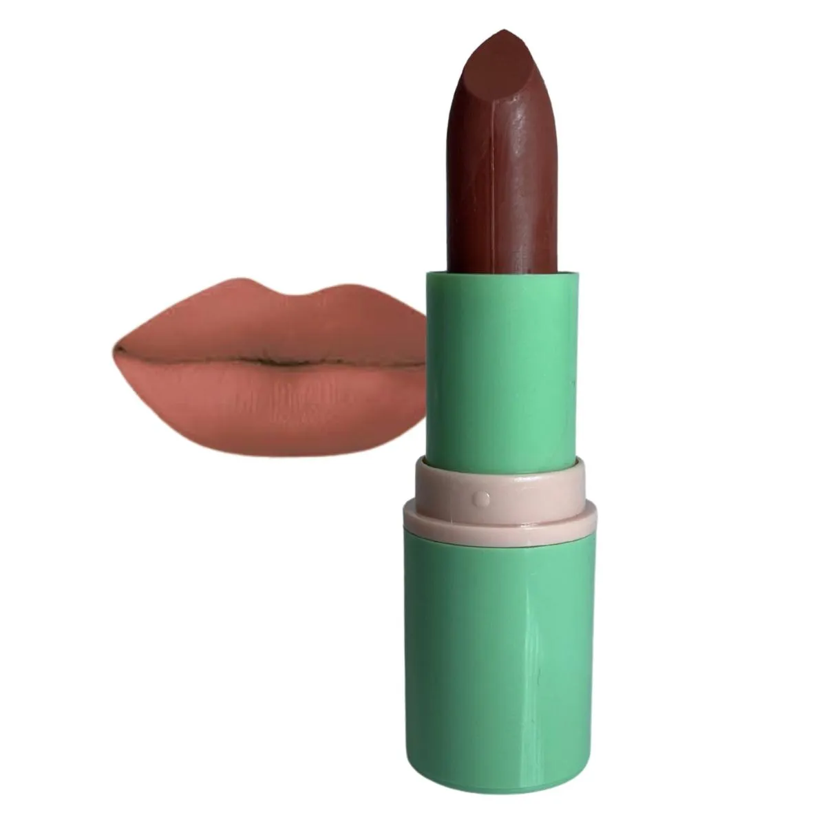 Batom Matte Aveludado Nude Icônico Shine Colors Abelha Rainha 4G