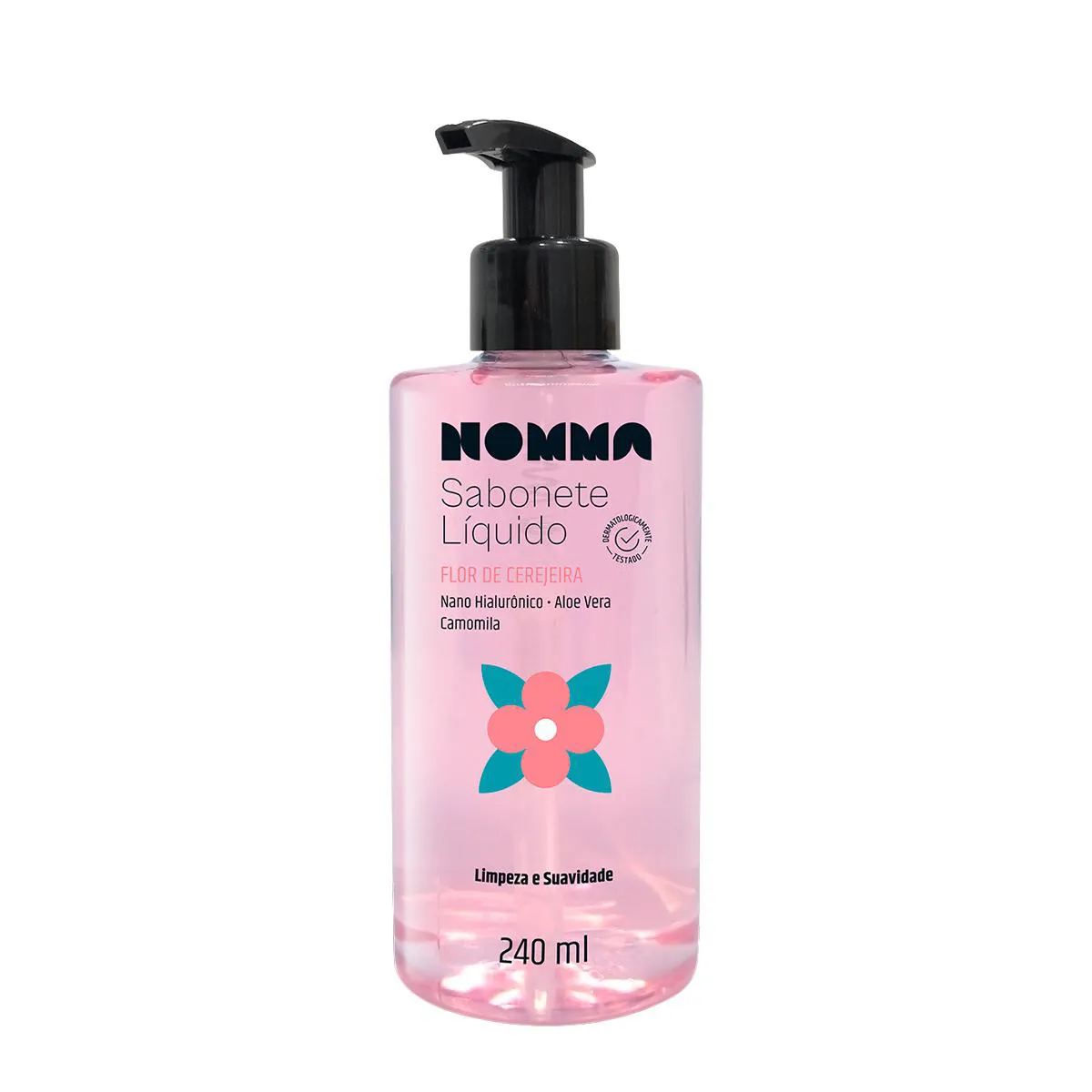 Nomma Healthy Flor de Cerejeira - Sabonete Líquido Corporal 240Ml