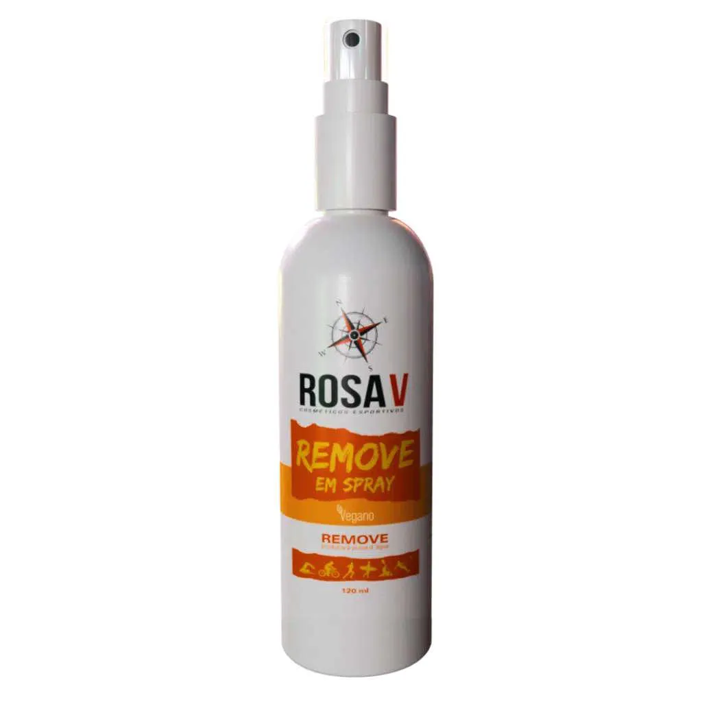Remove em Spray, Removedor Vegano para Produtos à Prova D'Água, 120Ml - Rosa dos Ventos