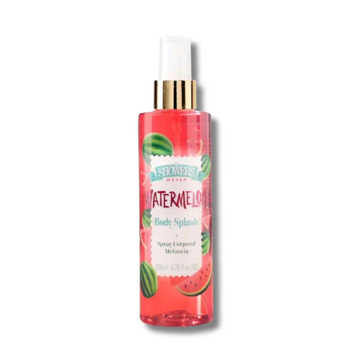 Body Splash 200Ml Melancia Refrescante - Wever Showers