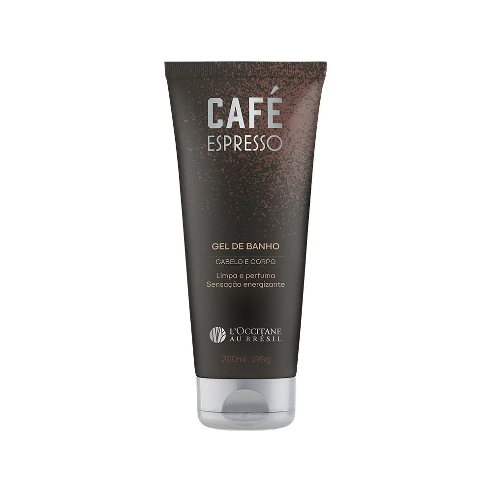 L’occitane Café Espresso Gel de Banho Cabelo e Corpo 200ml