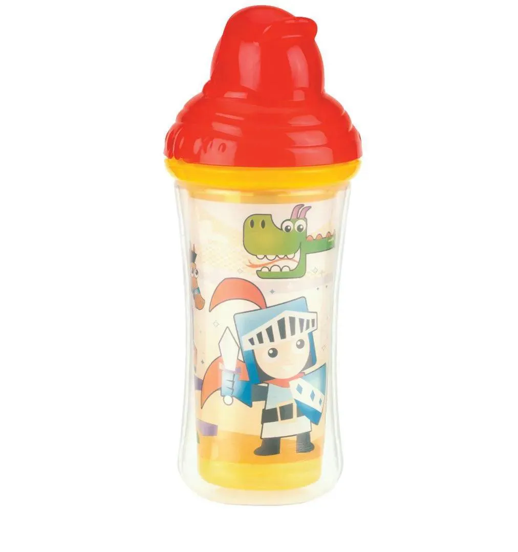 Copo Térmico Click It com Canudo 270Ml +12M Soldado Nuby