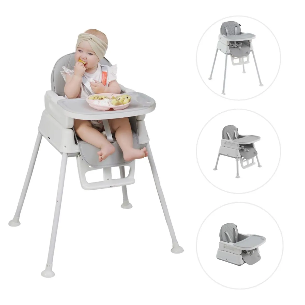 Cadeira de Alimentação Infantil 3 em 1 Harmony Maxi Baby