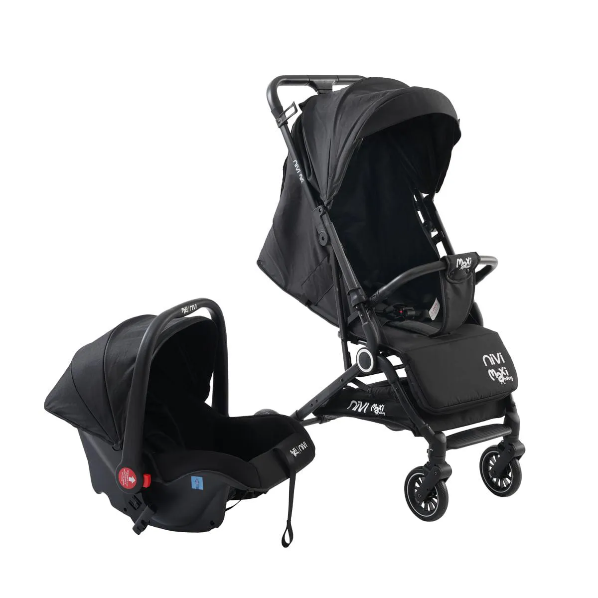 Carrinho de Passeio C/Bebê Conforto Ts Nivi Maxi Baby