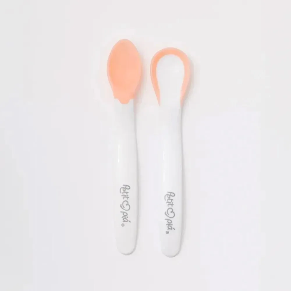 Colheres Termossensíveis Rosa 2Und Petit Piá
