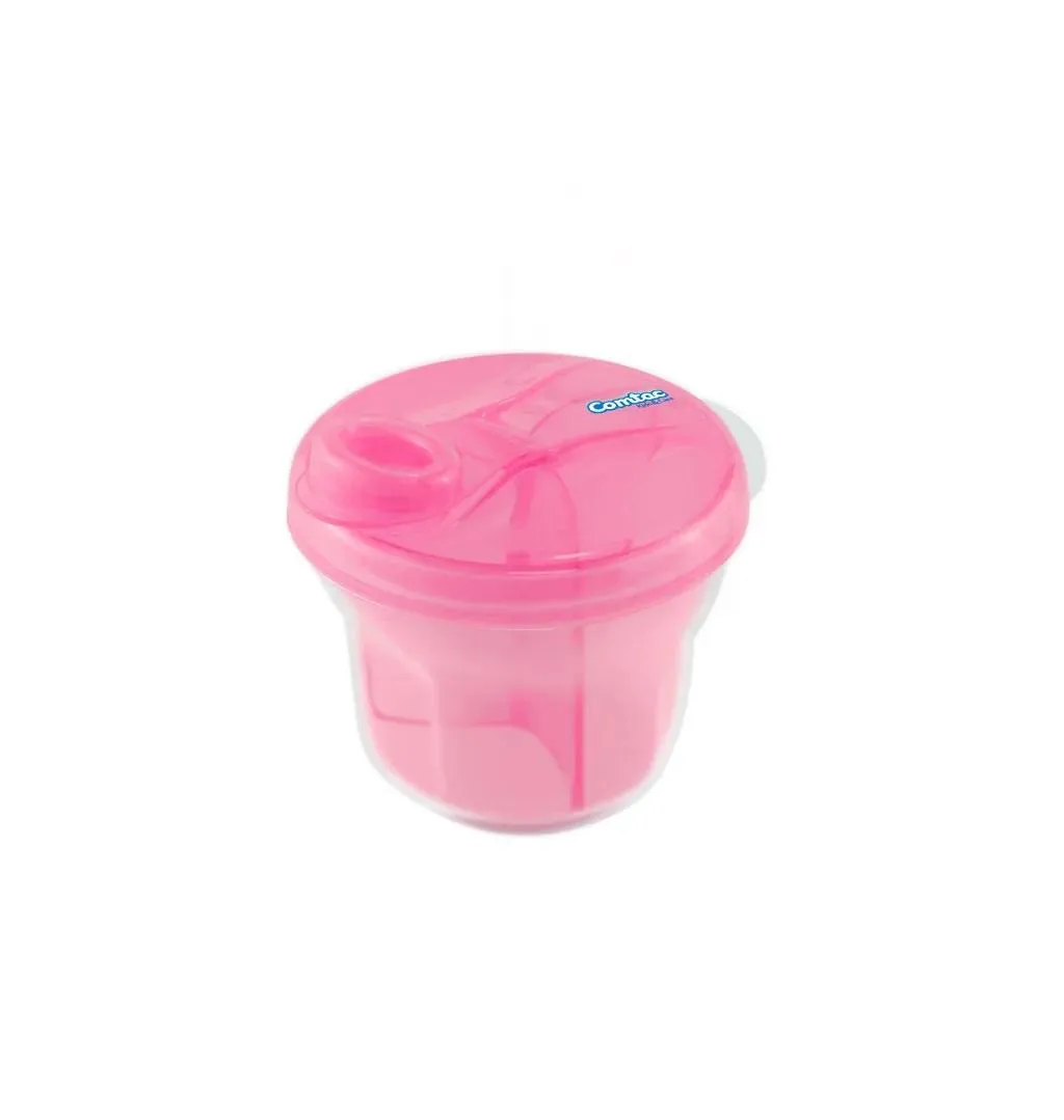 Dosador de Leite em Pó Rosa Comtac Kids