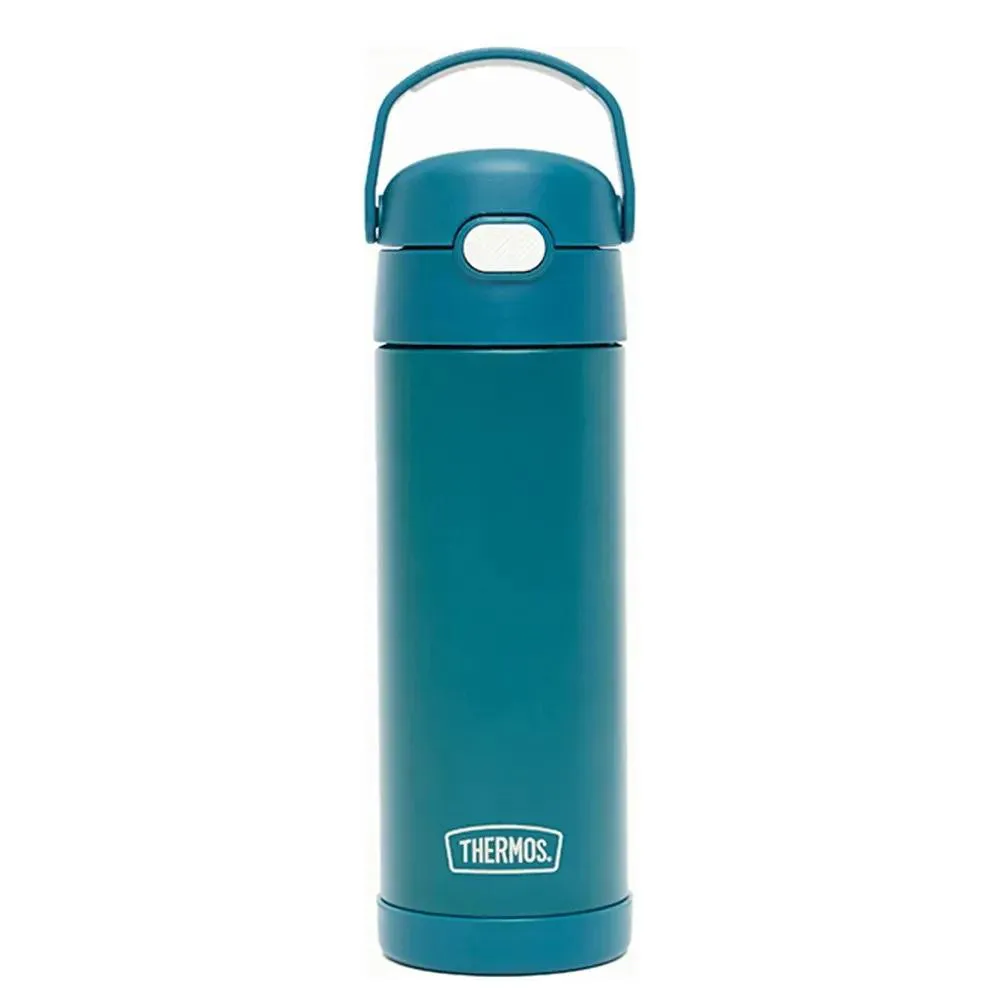 Garrafinha Térmica 470Ml com Bico Verde Mar Thermos