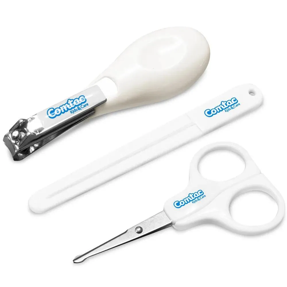 Kit Manicure Parar Bebê 3Peças Comtac Kids