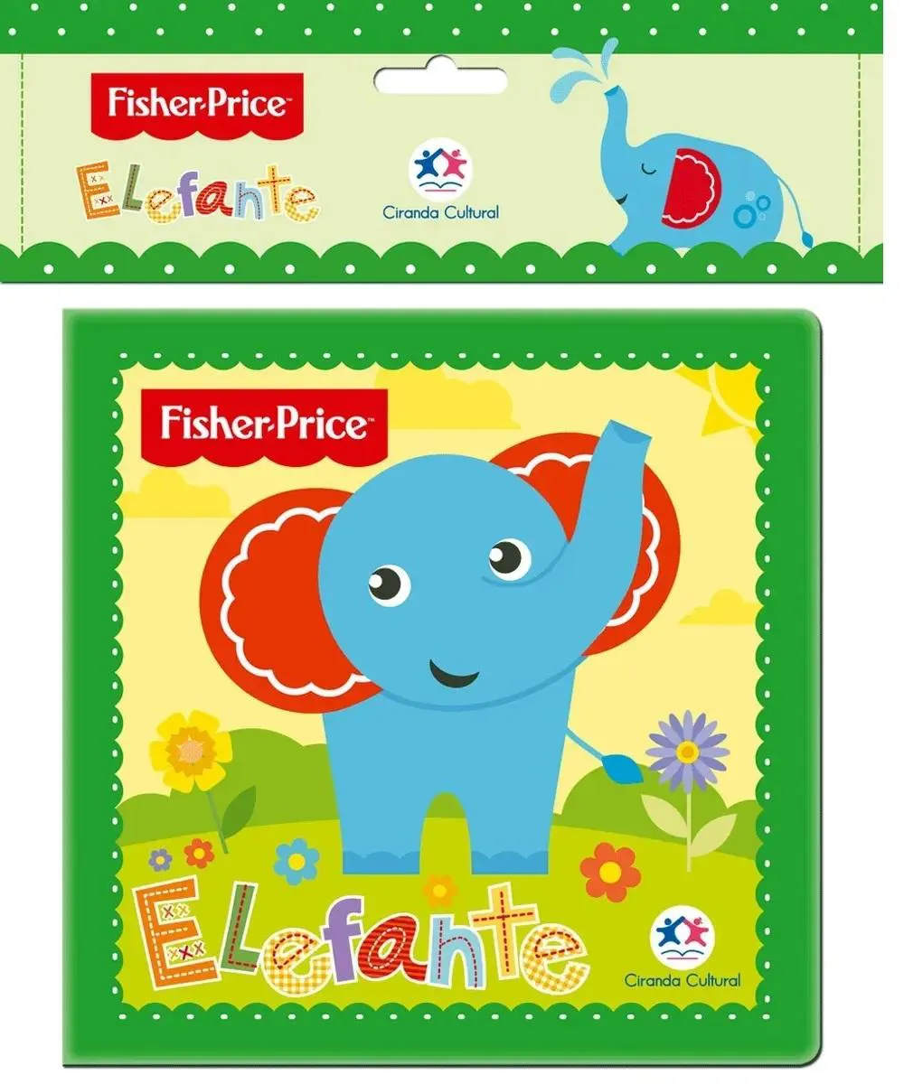 Livrinho de Banho Elefante Fisher Price