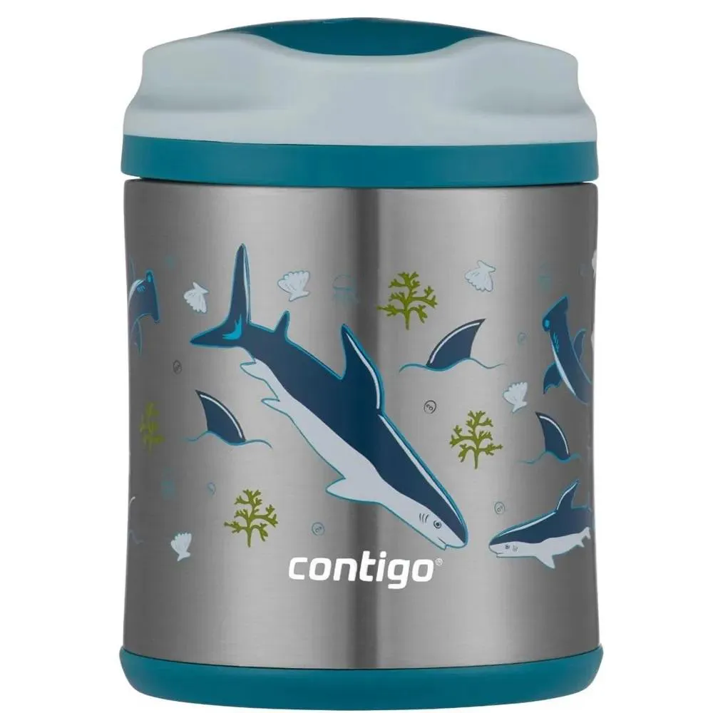 Pote Térmico 295Ml Tubarão Contigo Kids
