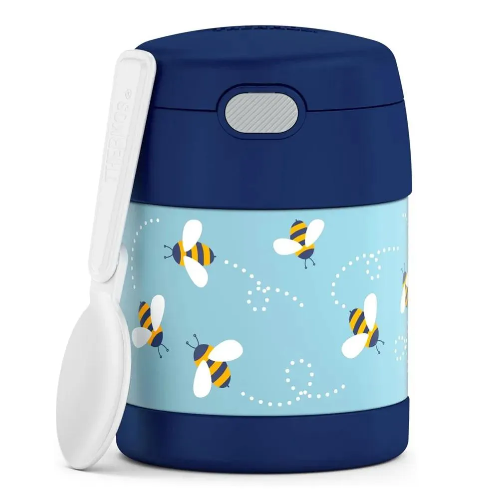Pote Térmico Funtainer 290Ml Abelha com Colher Thermos
