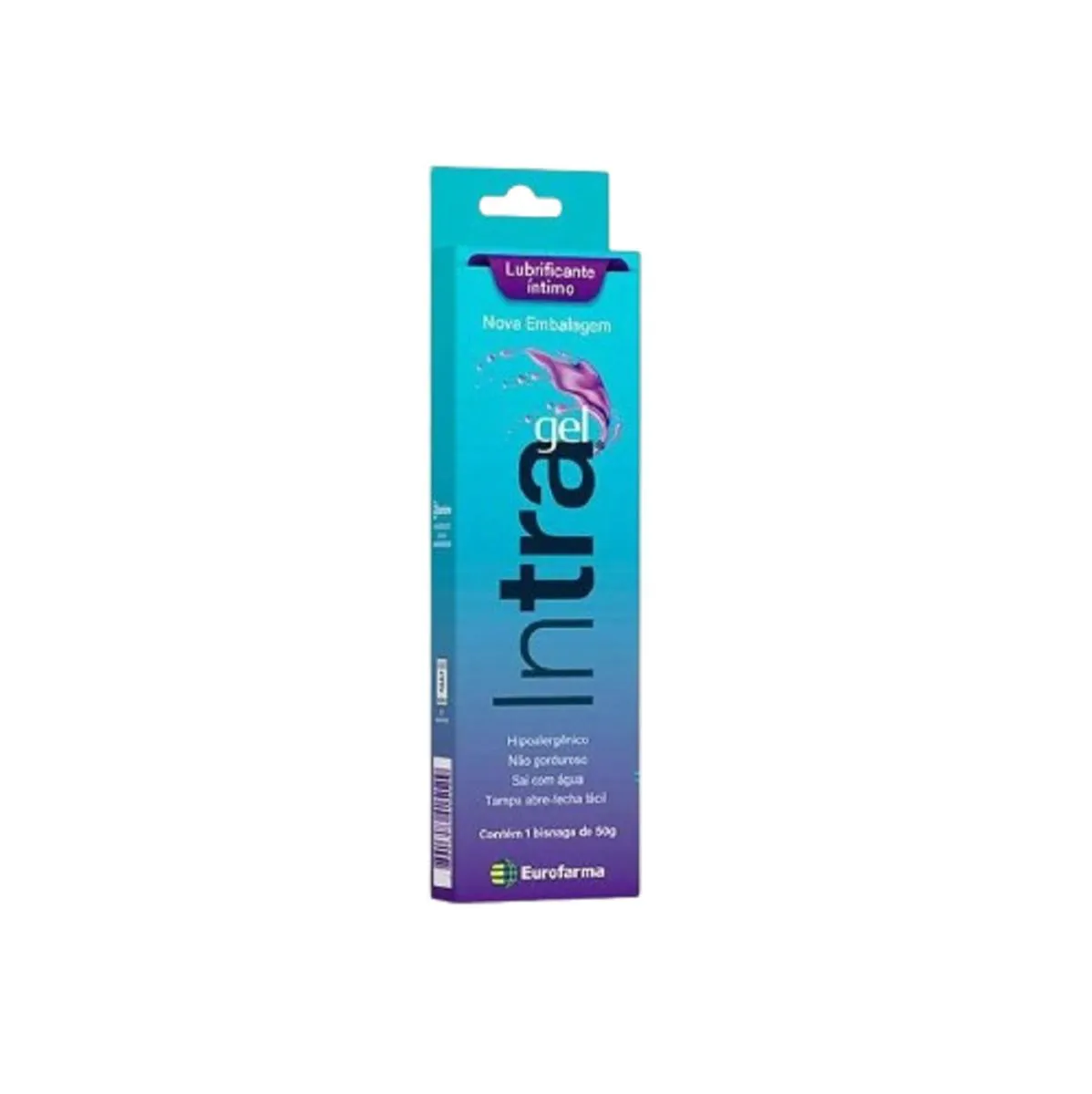 Intra Gel Lubrificante Íntimo Não Gorduroso 50G - Eurofarma