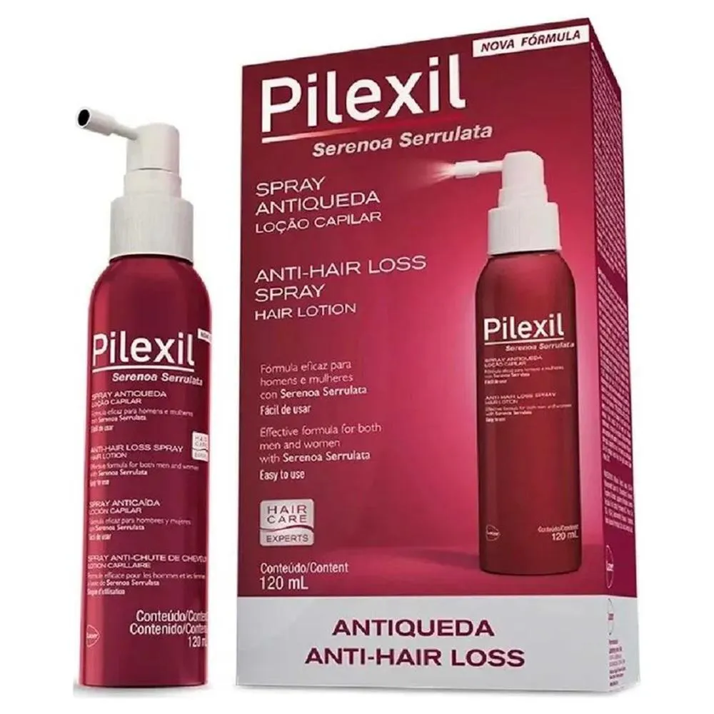 Spray Antiqueda Pilexil Loção 120Ml - Megalabs