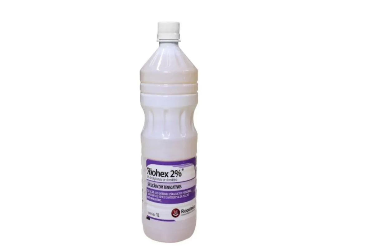 Riohex 2% Clorexidina Degermante 1000 Ml Rioquimica