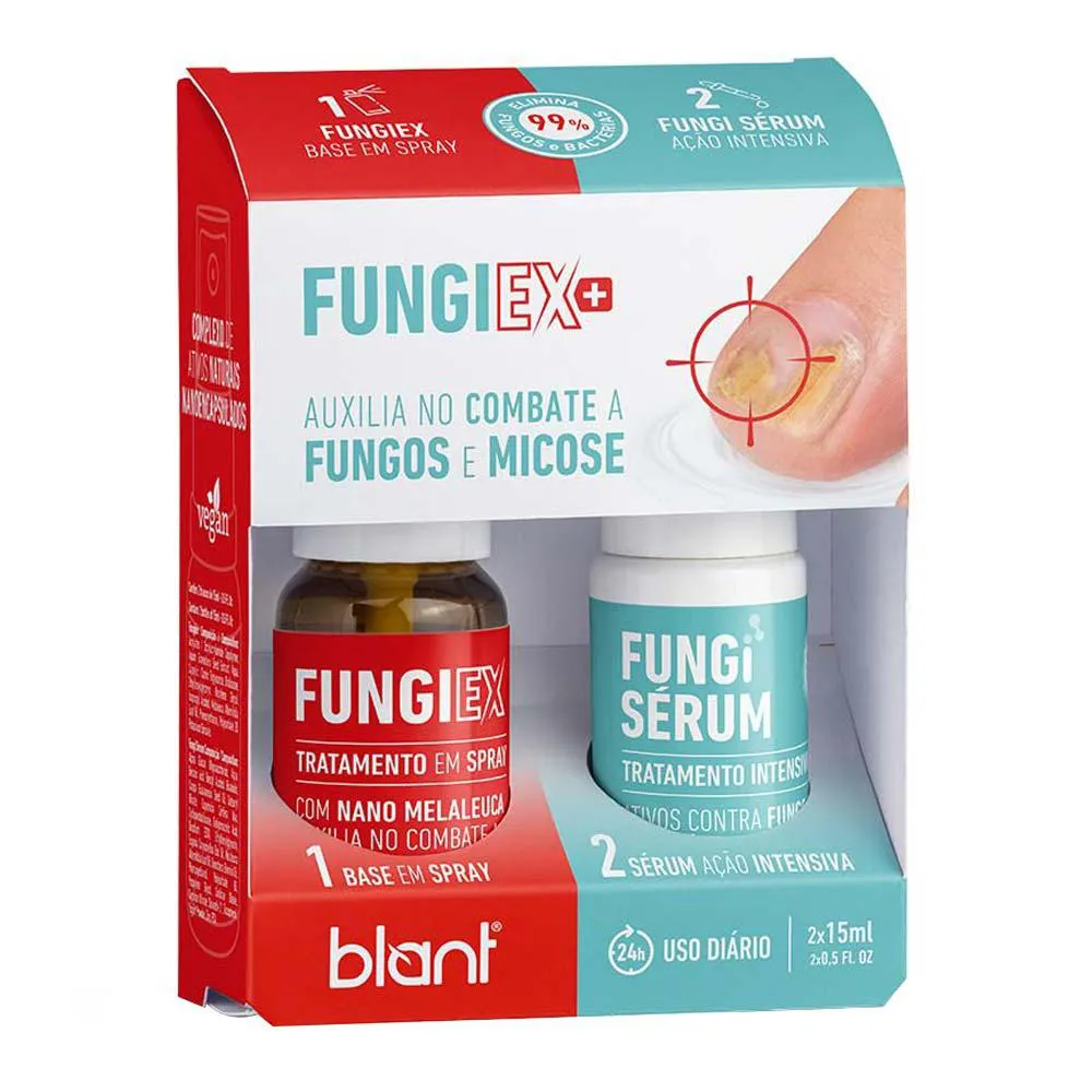 Blant Fungiex+ Kit - Base em Spray + Tratamento Intensivo