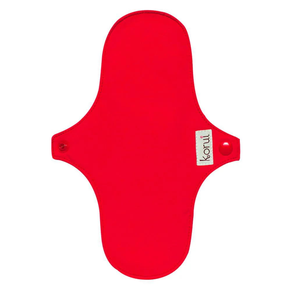 Absorvente de Pano Médio Korui – Fogo Linha Conforto Natural 1 UN
