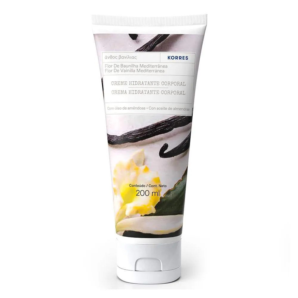 Hidratante Corporal Korres - Flor de Baunilha Mediterrânea 200ml