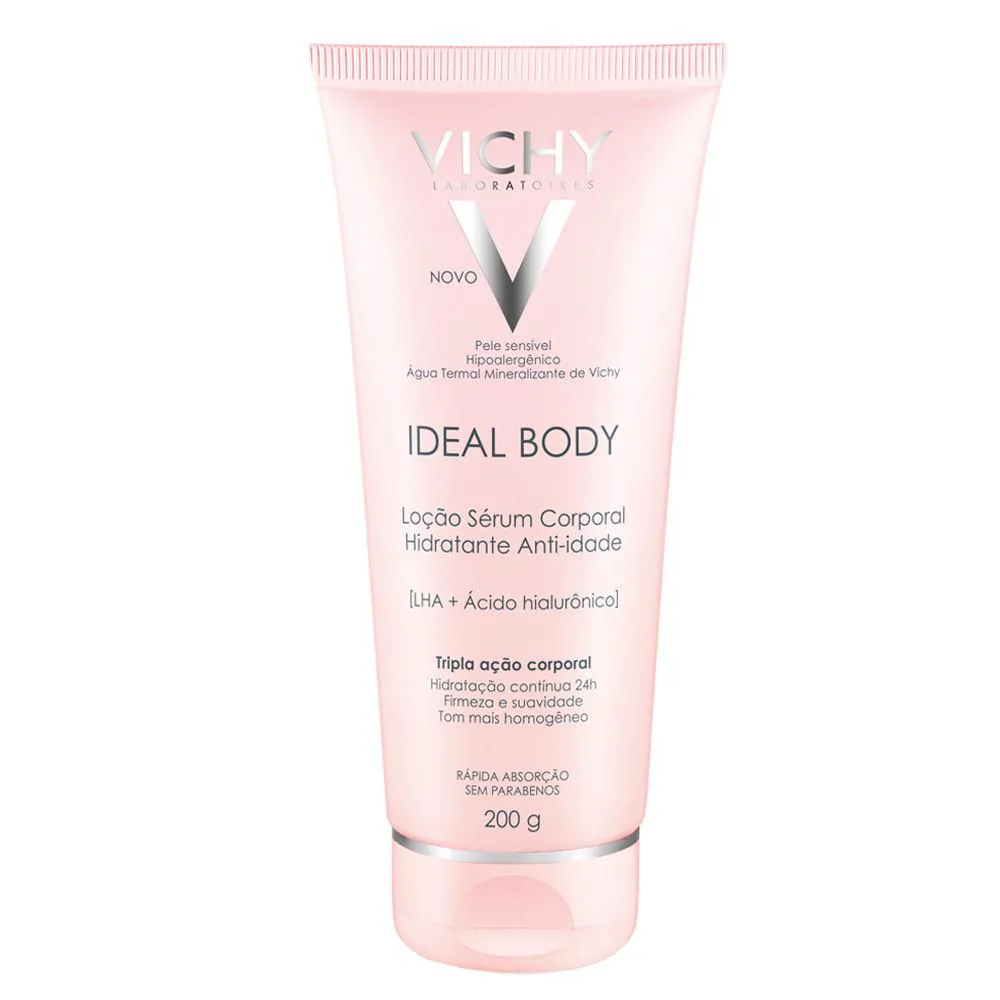 Ideal Body Loção Sérum Vichy - Hidratante Corporal 200g