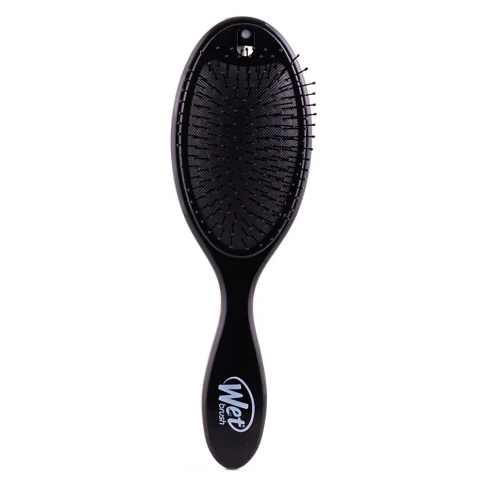 Escova de Cabelo Desembaraçadora Wetbrush com Dispenser para Tratamento Preto