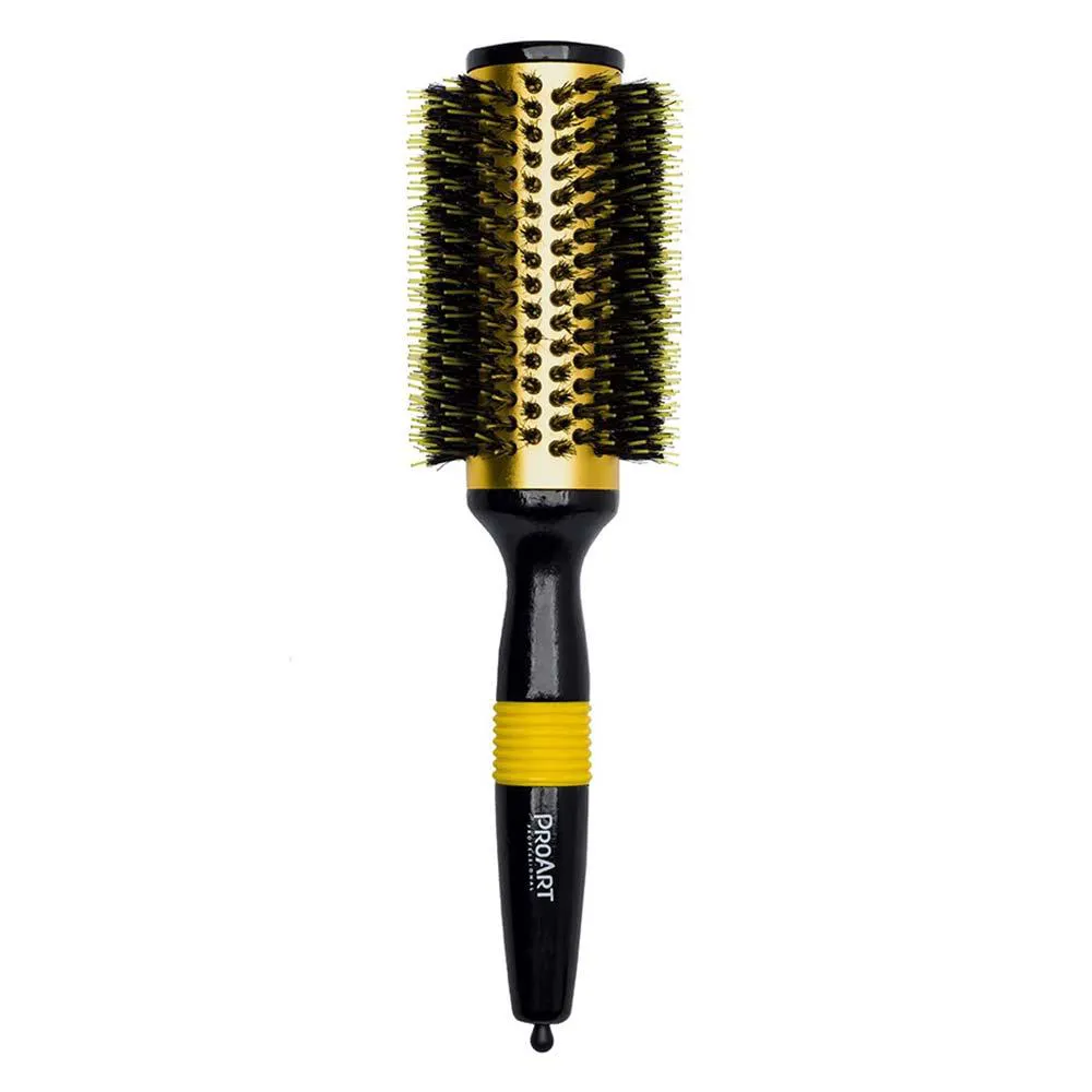Escova de Cabelo Proart Profissional Metallic Pro Amarelo 38mm