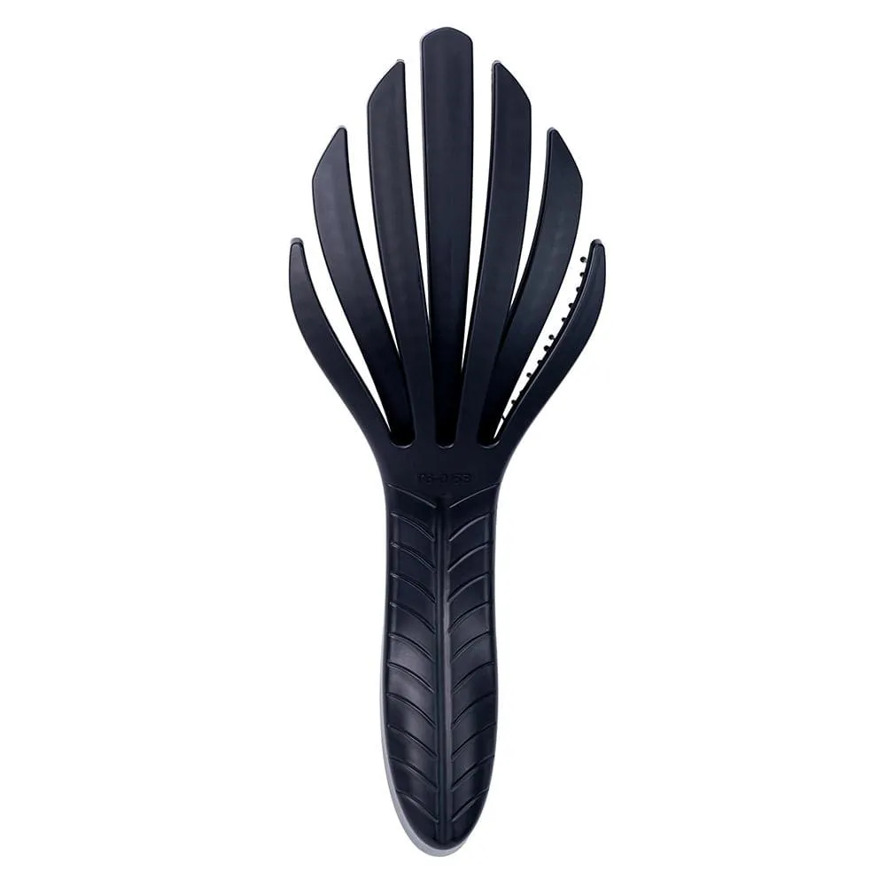 Escova de Cabelo Wetbrush Desembaraçadora de Cachos Tipo Polvo Preta 1UN