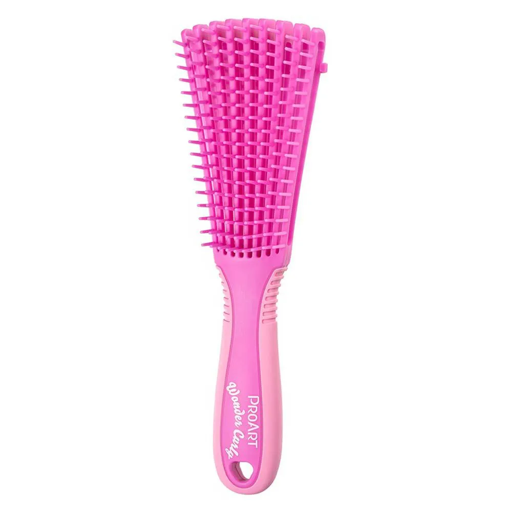 Escova Polvo Proart Wonder Curly Rosa