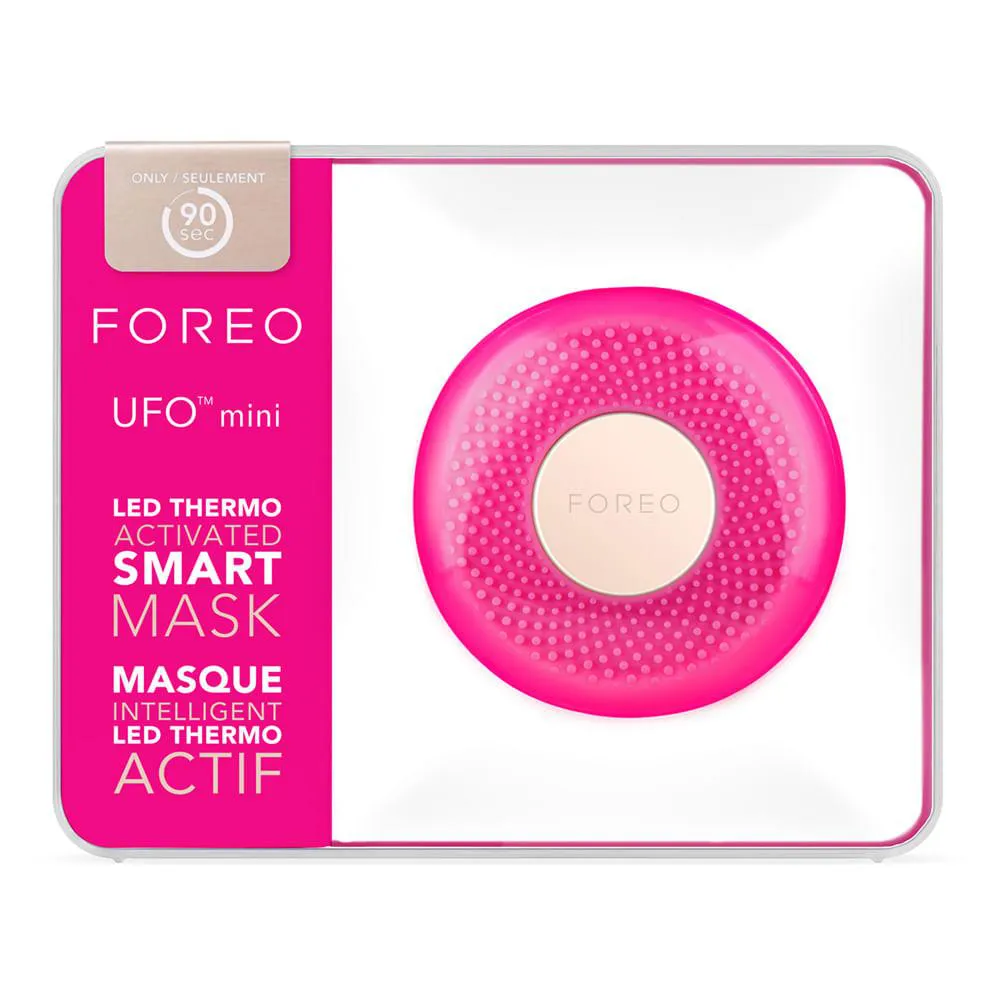 Aparelho de Aplicação de Máscara Faciais Foreo - Ufo Mini Fuchsia 1 UN