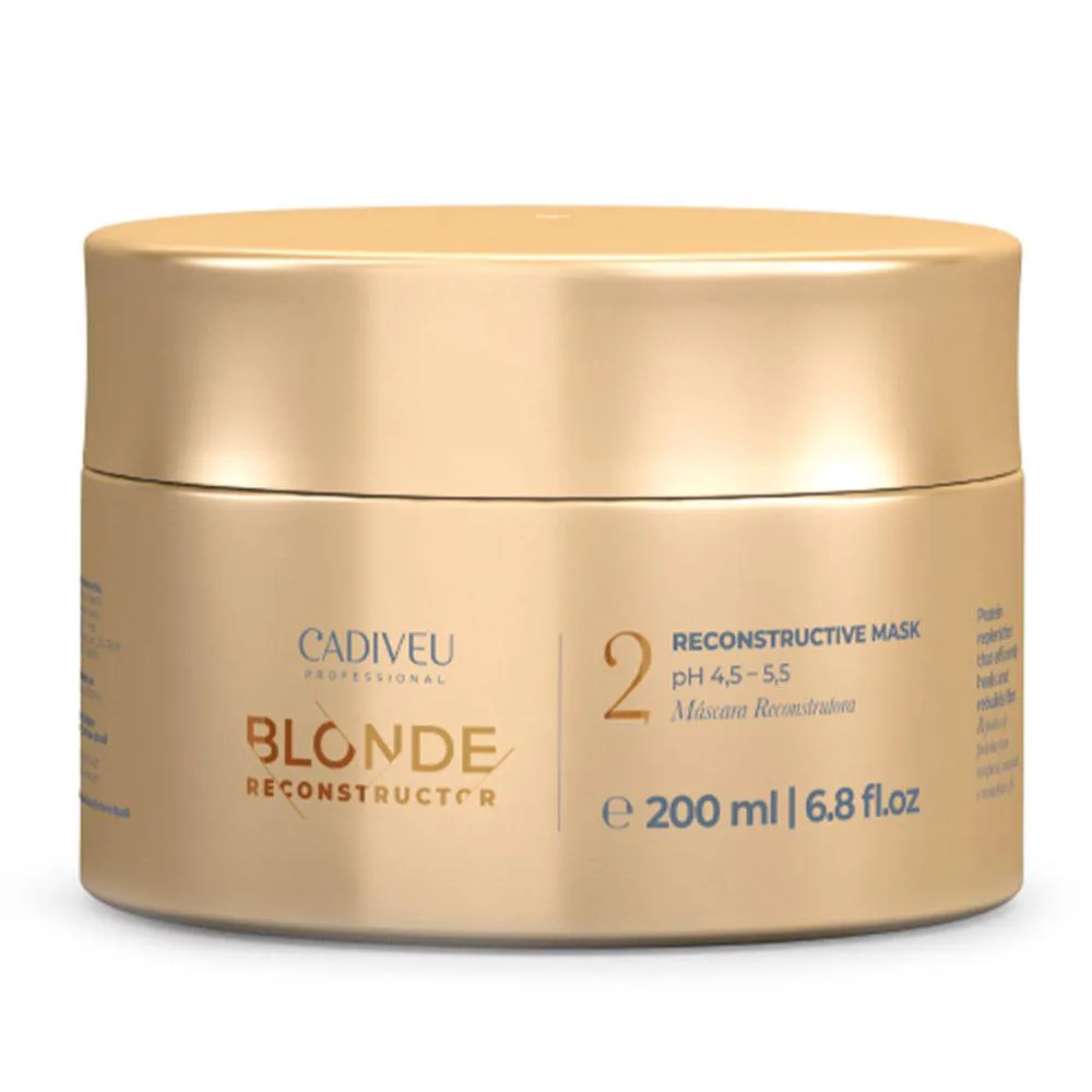 Cadiveu Blonde Reconstructor Reconstructive Mask - Máscara de Recontrução 200ml