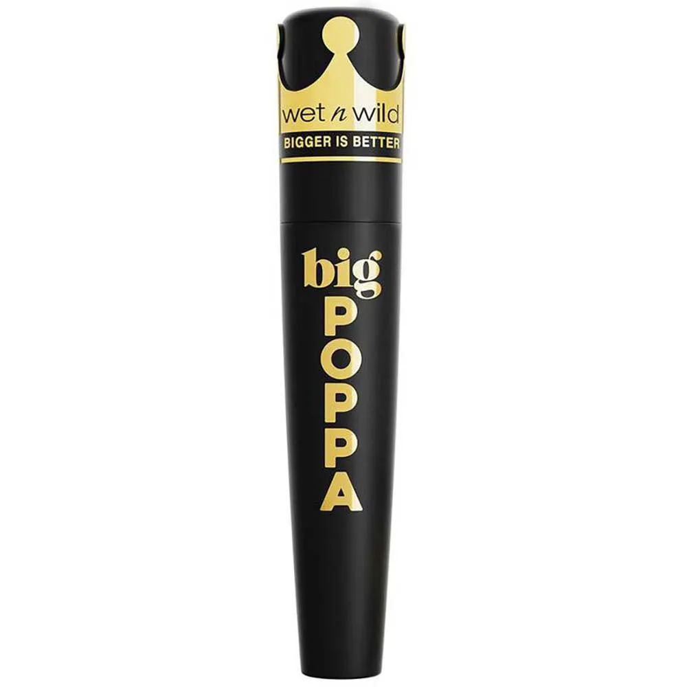 Máscara de Cílios Wet N Wild Big Poppa Black