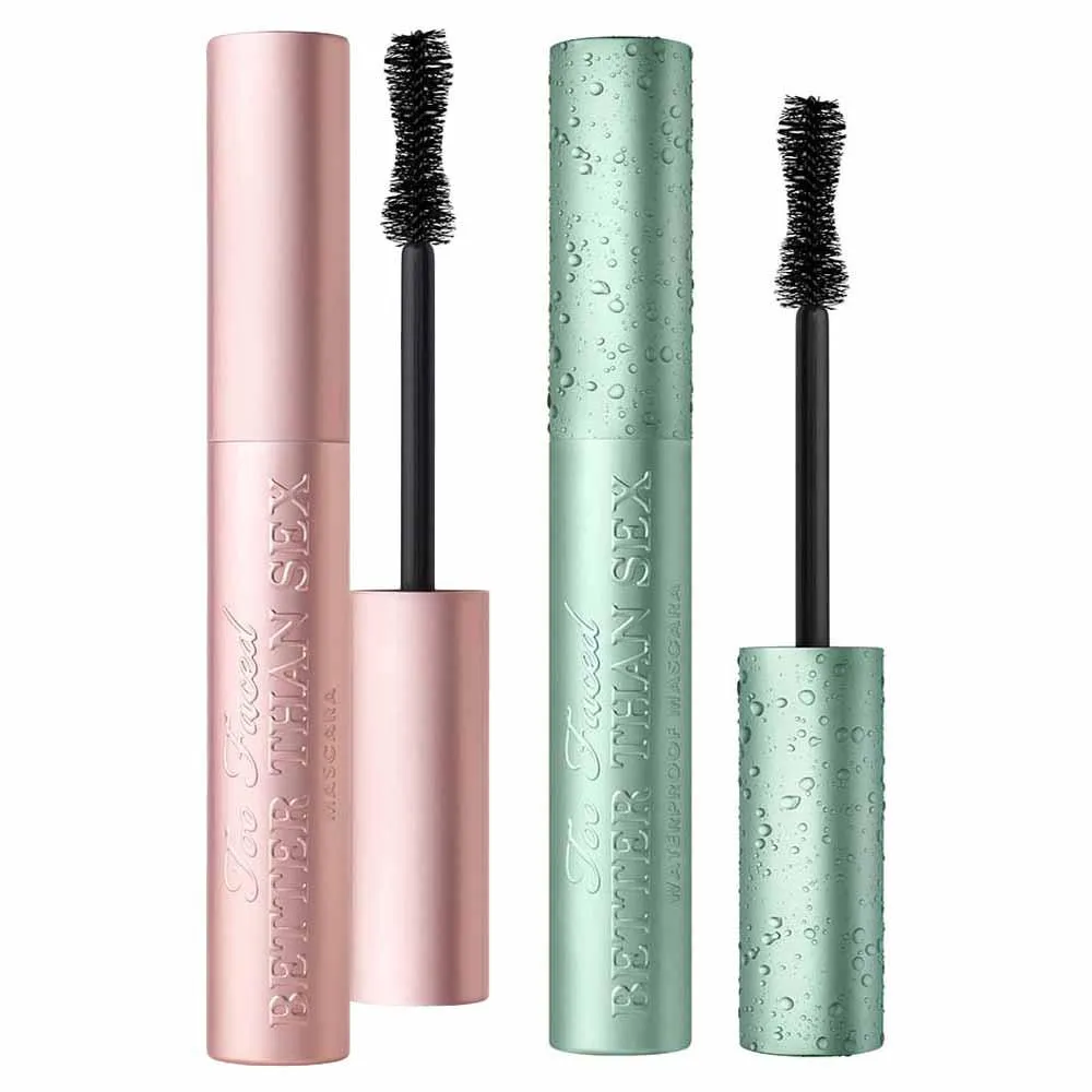 Too Faced Better Than Sex Kit com 2 Máscaras de Cílios