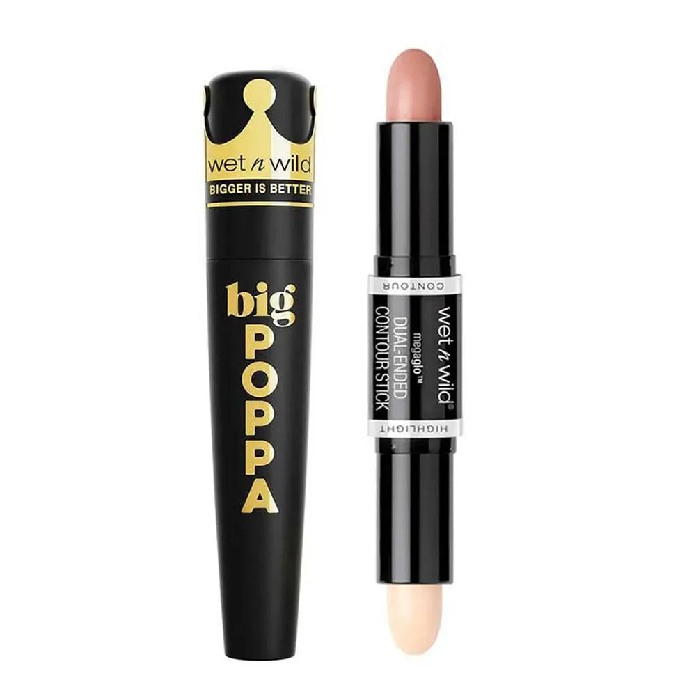 Wet N Wild Kit - Bastão de Contorno + Máscara de Cílios