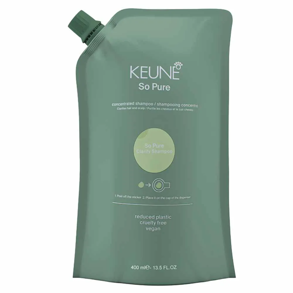Keune So Pure Clarify Refil Shampoo 400ml