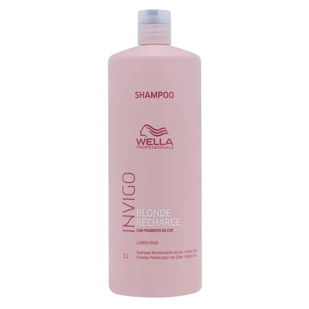 Wella Professionals Cool Blond Recharge Invigo - Shampoo 1L