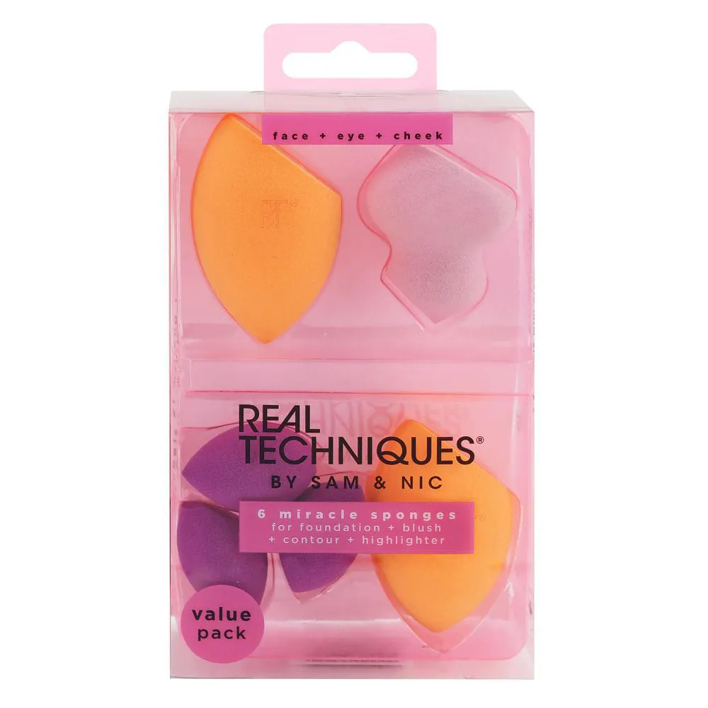 Kit Esponjas Multifuncionais Real Techniques - Miracle
