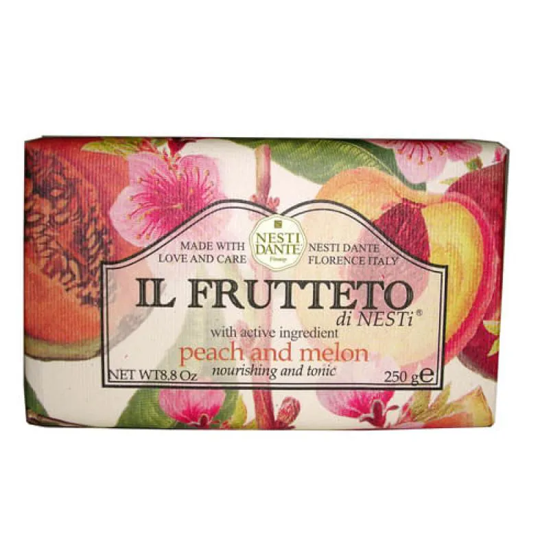 Il Frutteto Pêssego com Melão Nesti Dante - Sabonete Frutal em Barra 250g