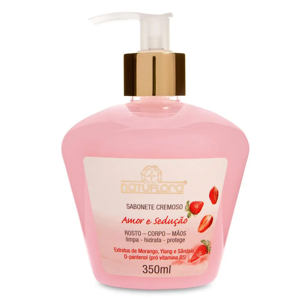 Sabonete Líquido Natuflora - Amor e Sedução 350ml