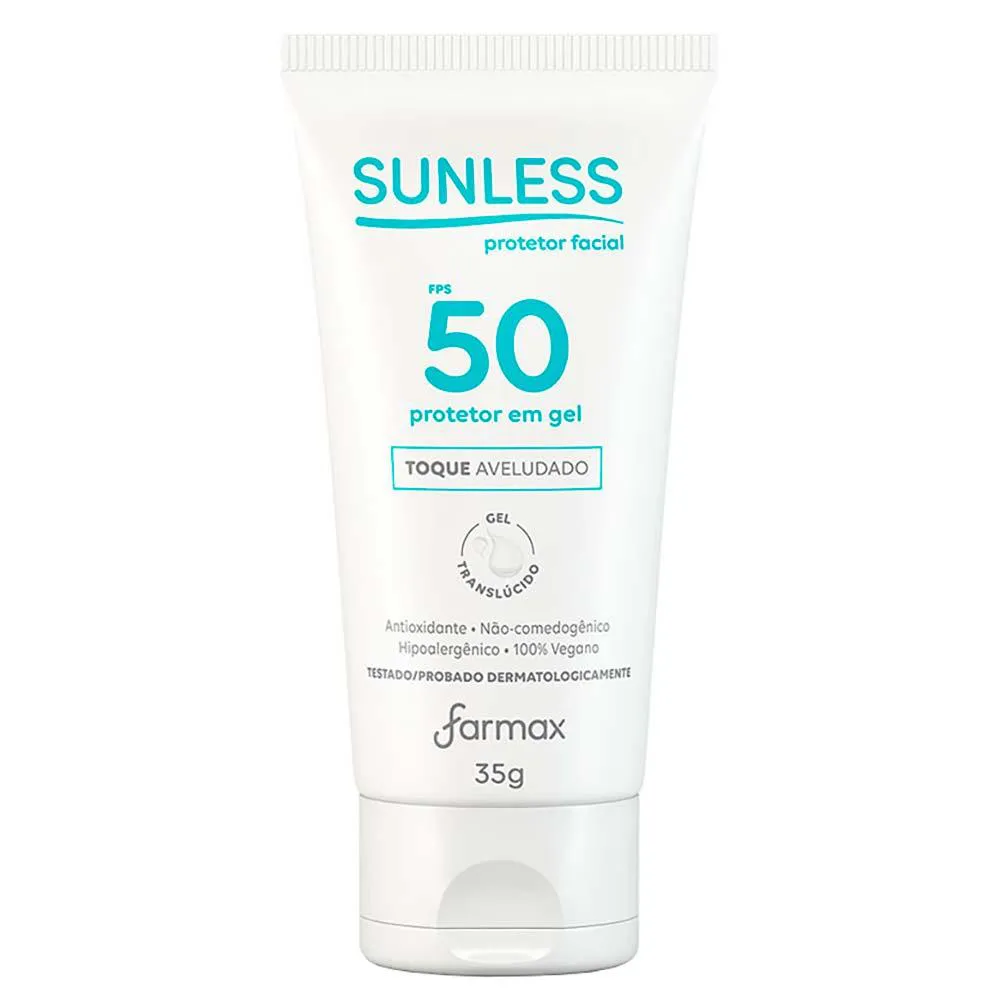 Protetor Facial em Gel Sunless – Translúcido 35G